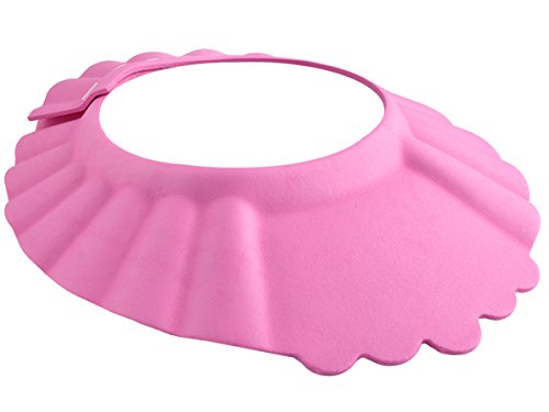 ISO TRADE Gorro de Ducha para Niños Pequeños - Sombrero de Ducha Sombrero Gorra Escudo Rosado/Azul 1835, Farbe / Color:Rosa / Pink