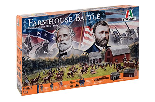 Italeri 6179 – Farmhouse Battle – American Civil War 1864 – Model Kit – Escala 1: 72