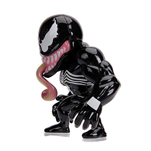 Jada - Venom Figura 10 cm en metal alta calidad, 100% licencia auténtica Marvel, altamente coleccionable (Jada 253221008)