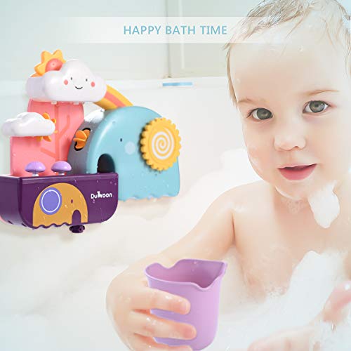 JBSON Juguetes Bañera,Juguete de Baño para Bebés Juegos de Baño Juguetes Bañera Estación de Agua para 1 2 3 Años Niños Pequeños Niños