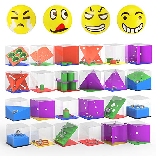 JIM'S STORE Mini Juegos de Rompecabezas,Juegos de Habilidad con Niveles Diferentes para los Niños y Adultos(28 Pack)