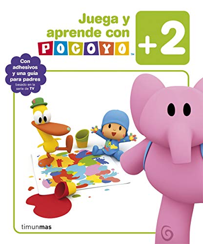 Juega y aprende con Pocoyó (+2): Con adhesivos y una guía para padres (Pocoyo)
