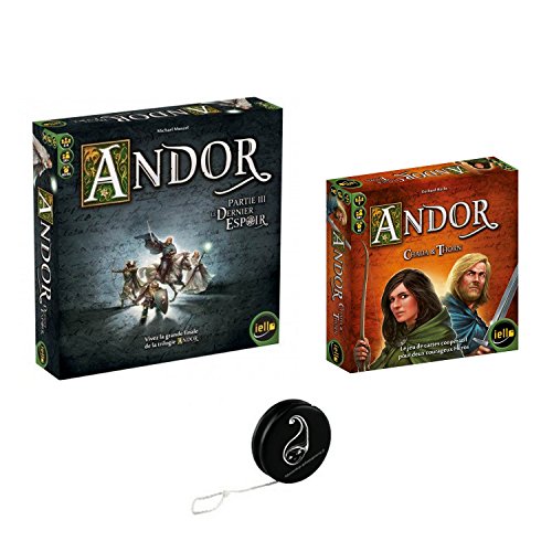 Juego de 2 juegos: Andor Parte 3 "Le Dernier Esperoir + Andor Chada y Thorn + 1 Yoyo Blumie.
