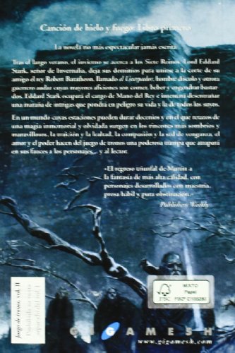 Juego de tronos: canción de hielo y fuego 1: libro primero (2 volúmenes) (Gigamesh Bolsillo)