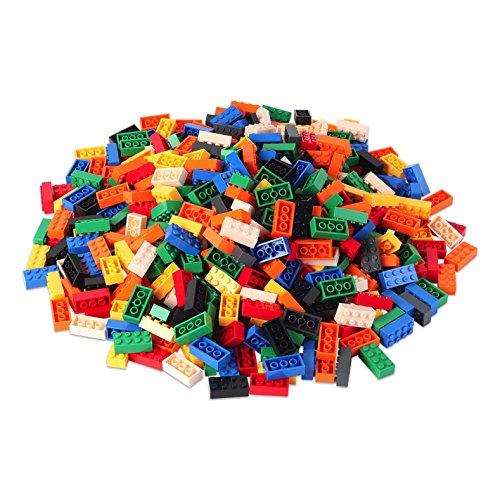 Katara Juego De 520 Ladrillos Creativos En Caja Con Placa De Construcción 100% Compatibles Con Lego Classic, Sluban, Papimax, Q-bricks, Multicolor (1827) , color/modelo surtido