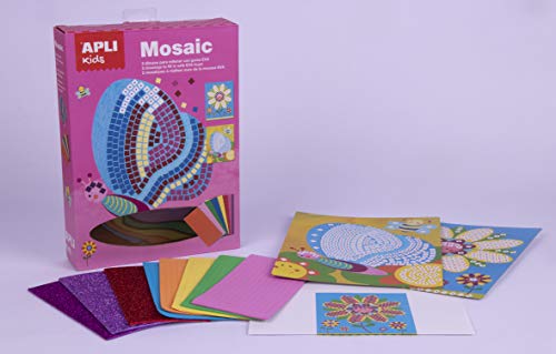 Kit APLI Kids Mosaico Goma EVA Primavera