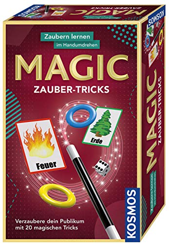 Kosmos 657413, Trucos de magia, con varita mágica y utensilios para 20 trucos mágicos