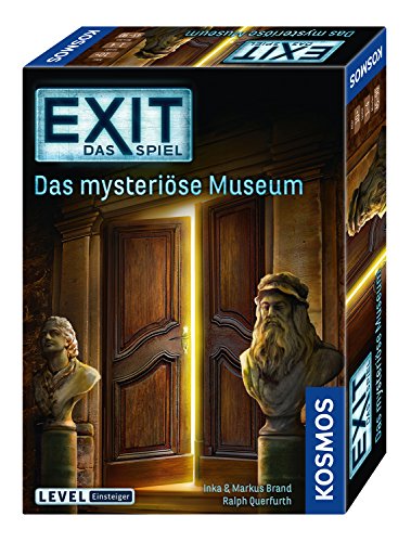 KOSMOS Exit 694227 – El Juego, el Museo Misterioso, Nivel: Principiante, Juego Escape Room, para 1 a 4 Jugadores a Partir de 10 años, Juego único para Eventos para Adultos y niños.