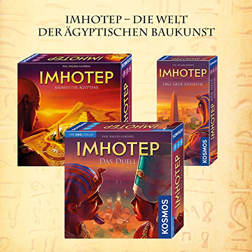 KOSMOS - Juego de tablero Imhotep, de 2 a 4 jugadores (692384) , color/modelo surtido
