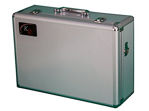 KR Caja de aluminio estándar multicase con bandeja para caballeros grises: 1x Dreadknight, 3x Rinoceronte/Quimera, 20-24 terminadores, 20 tropas