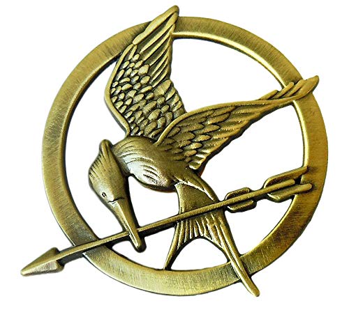 LACKINGONE Broche con diseño de Katniss Everdeen, de Lackingjay, de The Hunger Games