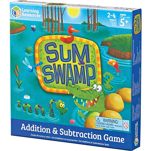 Learning Resources- Juego restas Sum Swamp, Color (LER5052)