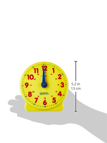 Learning Resources- Reloj de 24 Horas para los Alumnos Big Time, Color (LER3101)