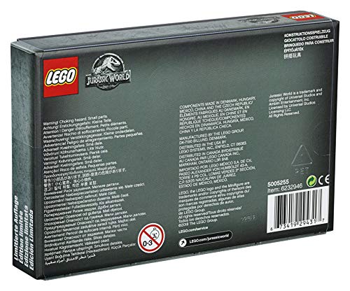 LEGO 5005255 Jurassic World - Set de Minifiguras de edición Limitada de la película Fallen Kingdom, Dinosaurio Azul bebé, Juguetes coleccionables, Regalo Divertido