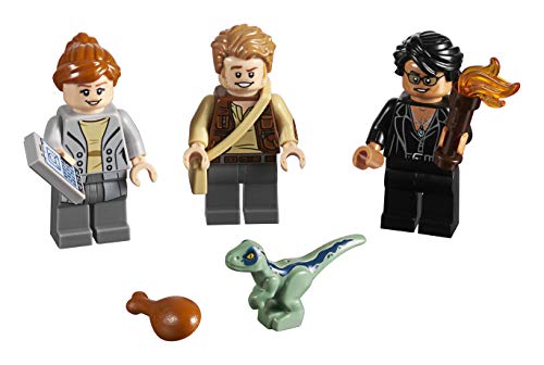 LEGO 5005255 Jurassic World - Set de Minifiguras de edición Limitada de la película Fallen Kingdom, Dinosaurio Azul bebé, Juguetes coleccionables, Regalo Divertido