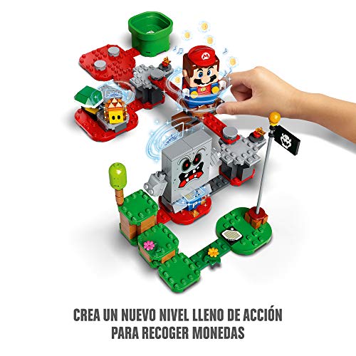 LEGO 71364 Super Mario Set de Expansión: Lava letal de Roco, Juguete de Construcción