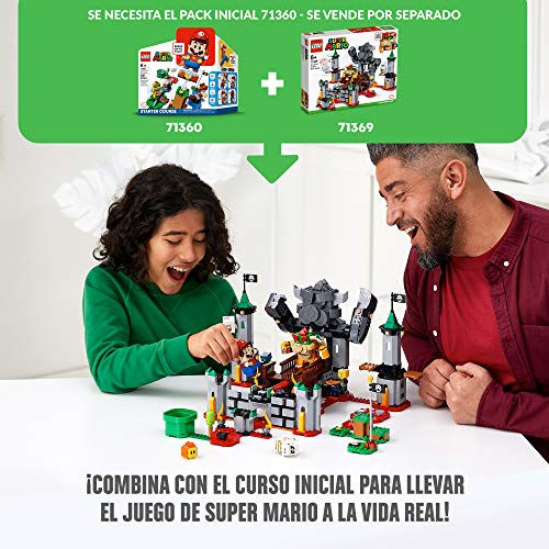 LEGO 71369 Super Mario Set de Expansión: Batalla final en el Castillo de Bowser, Juguete de Construcción