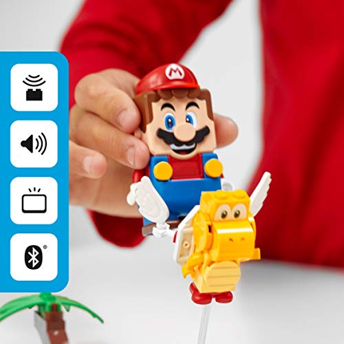 LEGO 71383 Super Mario Set de Expansión: Pantano Venenoso de la Floruga, Kit de Construcción Modular con Figuras de Goomba y Koopa Paratroopa