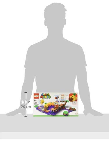 LEGO 71383 Super Mario Set de Expansión: Pantano Venenoso de la Floruga, Kit de Construcción Modular con Figuras de Goomba y Koopa Paratroopa