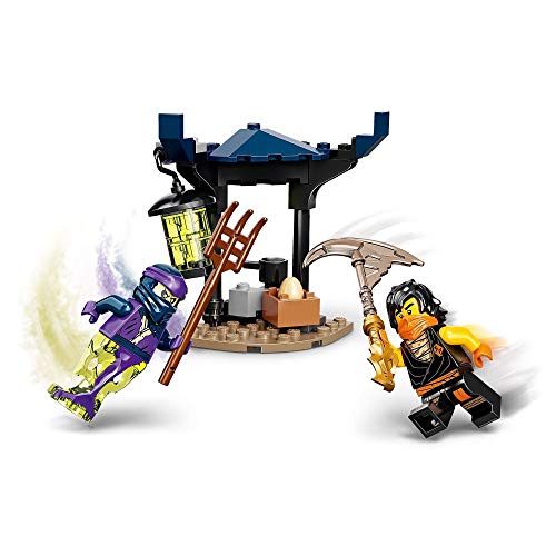 LEGO 71733 NINJAGO Set de Batalla Legendaria: Cole vs. Guerrero Fantasma, Juguete de Construcción con 2 Figuras Ninjas
