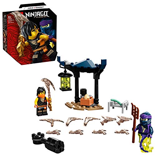 LEGO 71733 NINJAGO Set de Batalla Legendaria: Cole vs. Guerrero Fantasma, Juguete de Construcción con 2 Figuras Ninjas