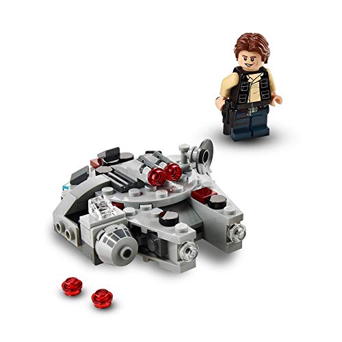 LEGO 75295 Star Wars Microfighter: Halcón Milenario, Juguete con Figura de Han Solo para Niños y Niñas a Partir de 6 Años