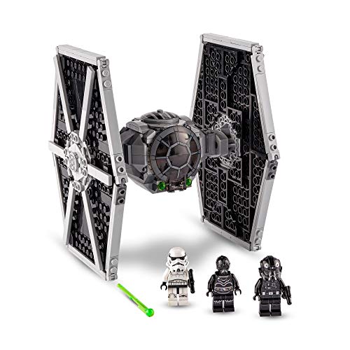 LEGO 75300 Star Wars Caza TIE Imperial, Juguete con Figuras de Stormtrooper y Piloto de la Saga Skywalker
