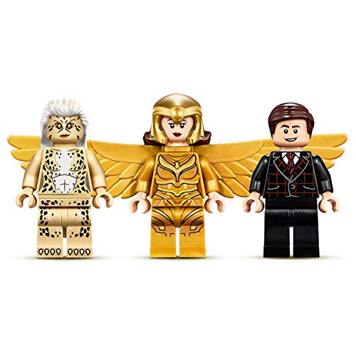 LEGO 76157 Super Heroes DC Comics Wonder Woman vs Cheetah, Kit de Construcción para Niños y Niñas con 3 Figuras
