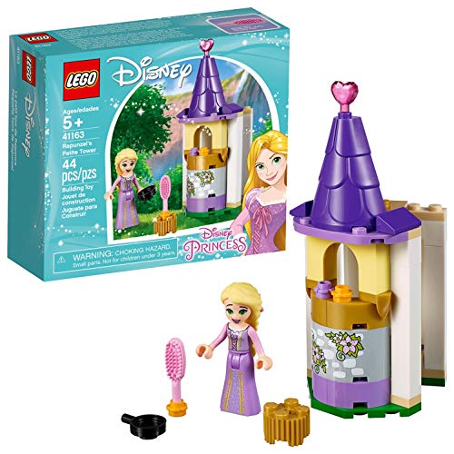 LEGO Disney Princess - Pequeña Torre de Rapunzel, castillo de princesas creativo de construcción (41163)