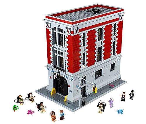 LEGO Exclusives Base de la estación de Bomberos - Juegos de construcción (Multicolor, 16 año(s), 4634 Pieza(s), Película, 25 cm, 38 cm)