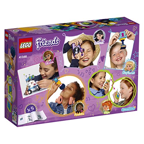 LEGO Friends - Caja de la Amistad, Juguete de Construcción Creativo con 5 Accesorios para Niños y Niñas de 6 a 12 Años para Vivir las Aventuras de Heartlake City (41346)