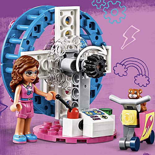LEGO Friends - Parque del Hámster de Olivia, set divertido de construcción con mascotas de juguete (41383)