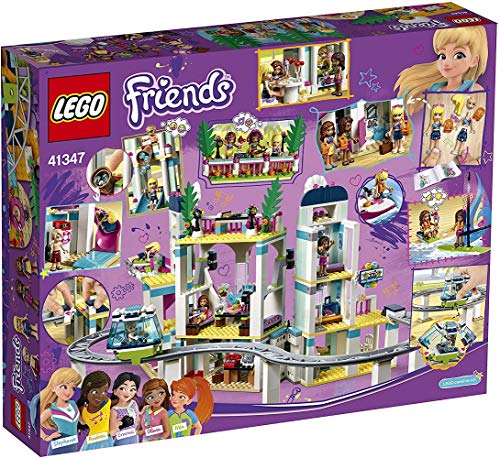 LEGO Friends - Resort De Heartlake City, Juguete de Construcción Parque de Aventuras Acuaticas y Hotel (41347) , color/modelo surtido