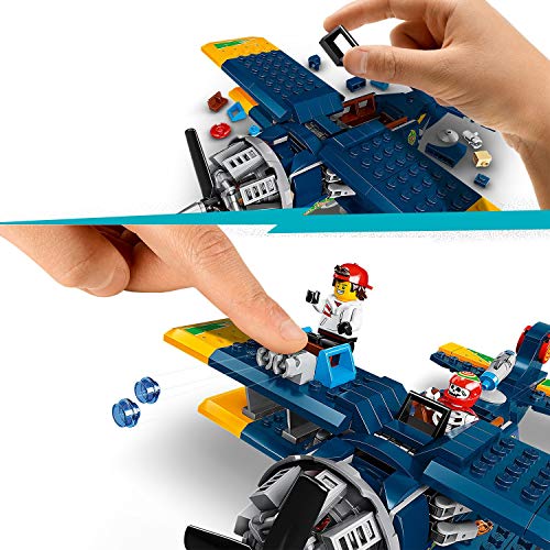LEGO Hidden Side - Avión Acrobático de El Fuego, Set con Avioneta y Fantasmas de Juguete, Juego de Construcción con App de Realidad Aumentada, a Partir de 7 Años (70429)