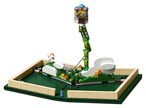 LEGO Ideas - Libro Desplegable, juego de construcción para recrear las escenas de los cuentos de Caperucita roja y Jack y las habichuelas mágicas (LEGO 21315)