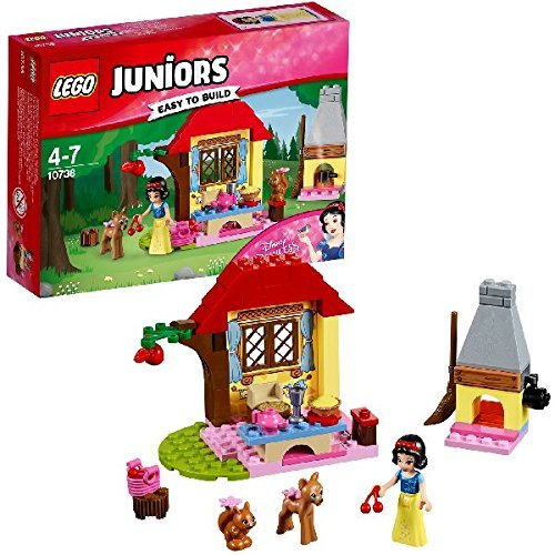 LEGO Juniors Princesas Disney - Cabaña de Blancanieves en el bosque (10738)