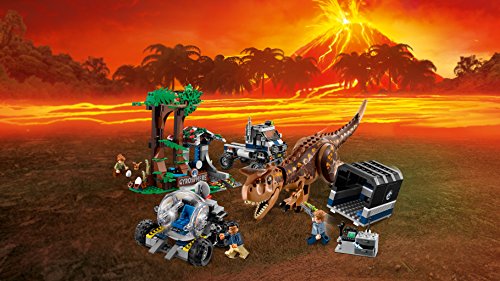 LEGO Jurassic World - Huida del Carnotaurus en la girosfera (75929)