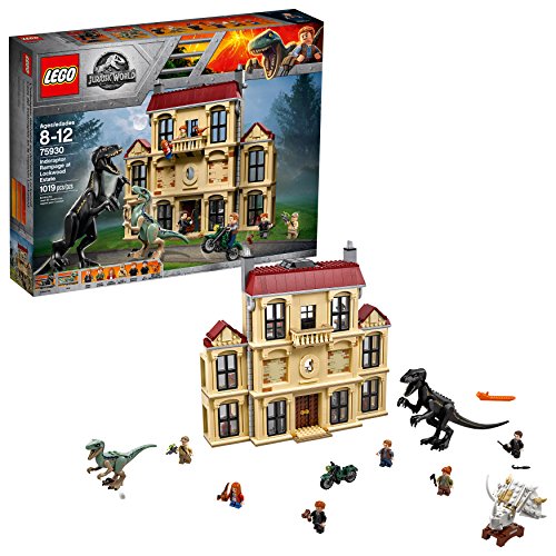 Lego Jurassic World Indoraptor Rampage at Lockwood Estate 75930 (1019 pieces)