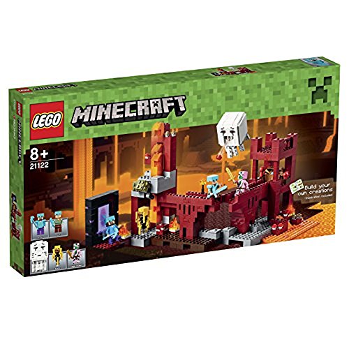 Lego Minecraft 21122 - Juego Lego, La fortaleza del infierno
