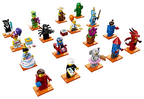 LEGO Minifiguras-71021 Minifiguras Fiesta, 18ª edición (71021)
