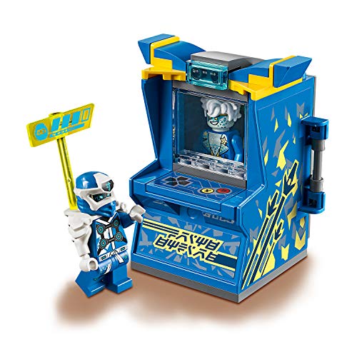 LEGO Ninjago - Cabina de Juego: Avatar de Jay, Set de Construcción de Máquina Arcade Coleccionable con Minifigura de Jay, Juguete de Prime Empire, a Partir de 7 Años (71715) , color/modelo surtido