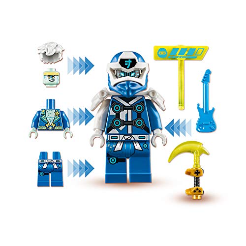 LEGO Ninjago - Cabina de Juego: Avatar de Jay, Set de Construcción de Máquina Arcade Coleccionable con Minifigura de Jay, Juguete de Prime Empire, a Partir de 7 Años (71715) , color/modelo surtido