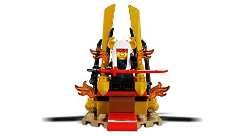 LEGO Ninjago - Duelo en la Sala del Trono, Juguete de Construcción con Minifiguras de Guerreros Ninja para Crear Aventuras para Niños y Niñas de 6 a 14 Años (70651)