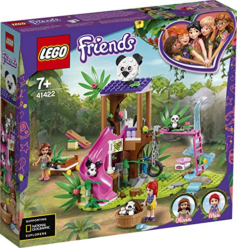 LEGO Pulse Theme Friends Casa del Árbol Panda Set de Juego con Olivia y Figuras de  Animales, Serie Rescate en La Jungla, Multicolor (41422)