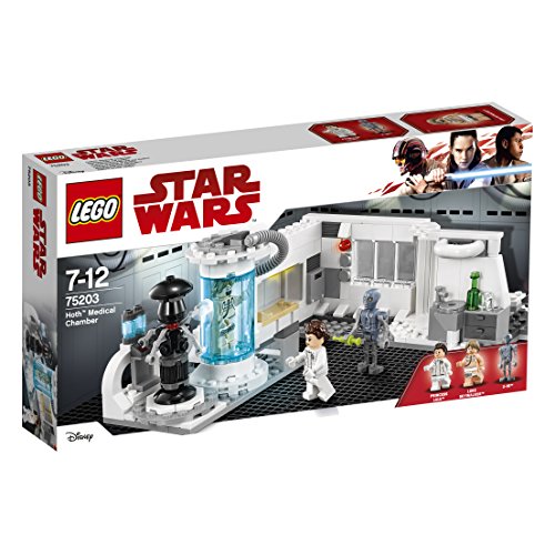 LEGO Star Wars - Cámara Médica de Hoth, Juguete de La Guerra de las Galaxias de Construcción con Minifiguras de Luke Skywalker y la Princesa Leia (75203)