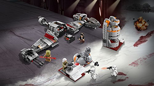 LEGO Star Wars- Defense of Crait Lego Juego de Construcción, Multicolor, única (75202)