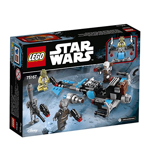 LEGO Star Wars - Pack De Batalla Speeder Bike De Bounty, Juguete de Construcción con Vehículo Espacial de la Guerra de las Galaxias (75167)