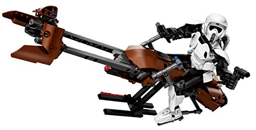 LEGO Star Wars - Scout Trooper y Speeder Bike (75532) Juego de construcción