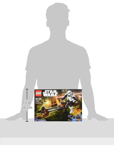 LEGO Star Wars - Scout Trooper y Speeder Bike (75532) Juego de construcción
