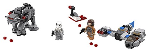 LEGO Star Wars- Ski Speeder vs First Order Walker Microfighters Lego Juego de Construcción, Multicolor, única (75195)